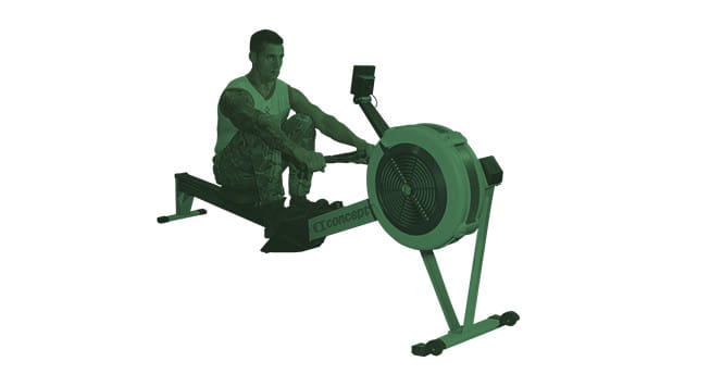 get fit to join royal marines rowing step one
